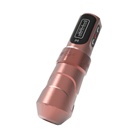 Machine à tatouer électrique sans fil professionnelle, moteur sans noyau rechargeable, course de 4 mm, 1 batterie jetable 2000 mAh