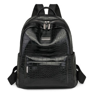 <span class=keywords><strong>2025</strong></span> primavera nueva mochila de cuero suave para mujer mochila de viaje urbana de moda bolso de estudiante universitario al por mayor - Product Image 6