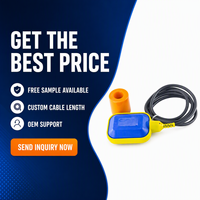 2M 3M 4M 5M Schwimmerschalter für Abwassertanks, Füllstandsensor, Gummischalterkabel, PP-Wasserstandsschwimmerschalter