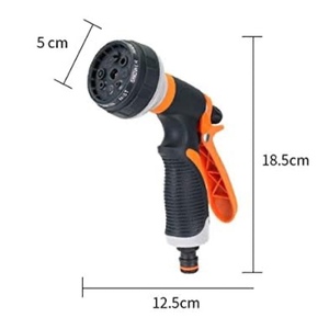 Multi Functional <b>Rubber</b> Coated Water Gun for Gardening, Watering Plants, Watering Vegetables, and <b>Spraying</b> Heads for Cars - Product Image 2