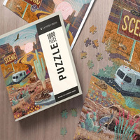 Puzzle de 1000 pièces, 500 pièces, 100 pièces, 10000 pièces, puzzle personnalisé pour adultes et enfants, puzzle personnalisé pour la maison
