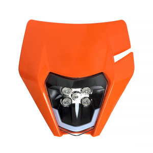 Faro Delantero LED para Motocicleta, Apto para Motocicletas KTM - Modificación Todoterreno, Cubierta de Faro para Moto - Product Image 1