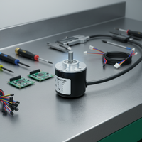 Encodeur rotatif incrémental neuf et original LPD3806-600BM-G5-24C AB biphasé 600ppr diamètre 38mm arbre 6mm