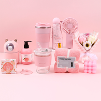 Coffret cadeau pour femme fait main rose « Bon rétablissement » pour maman, fille, professeur, amie, mariage, anniversaire, coffret cadeau promotionnel