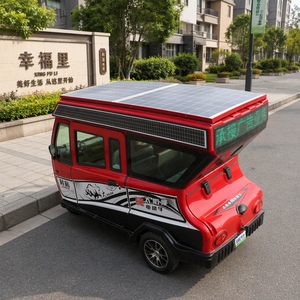 Triciclo Eléctrico Solar Totalmente Cerrado <span class=keywords><strong>para</strong></span> Transporte de Pasajeros, Vehículo de Movilidad <span class=keywords><strong>para</strong></span> <span class=keywords><strong>Adultos</strong></span>, Vehículo de Tres Ruedas - Product Image 5