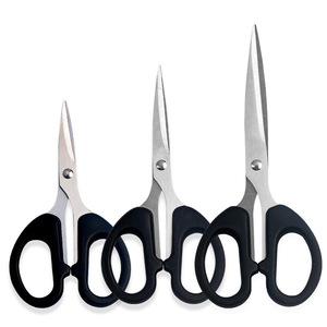 Wholesale In Stock Multi-size Household Stationery <strong>Scissors</strong> Stainless Steel Paper Cutting <strong>Scissors</strong> Office <strong>Scissors</strong> For Office - Product Image 5