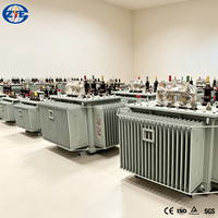 Transformateur immergé dans l'huile triphasé MV&HV de 30 kVA, 50 kVA, 80 kVA, 100 kVA, 150 kVA, 200 kVA, 250 kVA, 315 kVA, 400 kVA pour équipement industriel