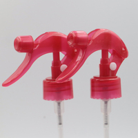 Pulvérisateur à gâchette en plastique rouge durable pour nettoyant liquide pour vitres de cuisine et salle de bain domestiques