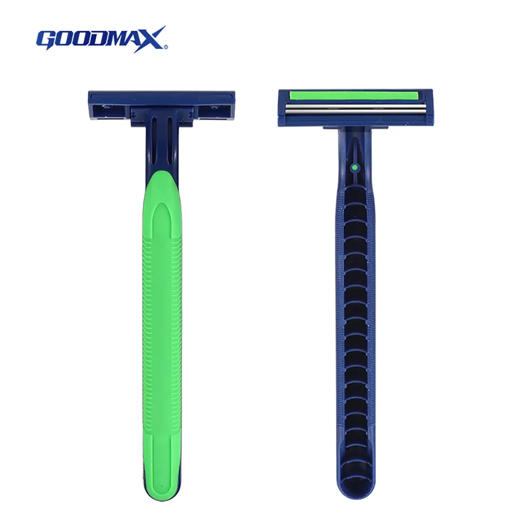 GOODMAX Hot Product Safety Razor 2 Blade Men Shaving Facial Hair Razor Shaver