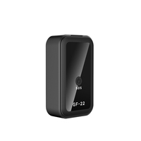 GF22 Mini traceur GPS compact Carte SIM 2G Lecture de trajectoire de roue magnétique Localisateur GSM GPRS Compatible PC IOS App LBS Carte SD