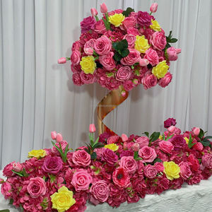 การจัดดอกไม้ประดับกลางดอกไม้สำหรับงานแต่งใน G79 3D สีขาวเบบี้ลมหายใจทรงกลมลูกบอลดอกไม้สำหรับงานเลี้ยง - Product Image 4