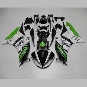 New Full Fairing Kit For Kawasaki zx6r 2009 2012 Abs Plastic Injection Motorcycle Cowlings Black white green