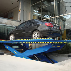 Gunting stasioner tugas berat, Platform angkat 1 Ton 2 Ton 3 Ton 5 Ton gunting tetap hidrolik meja angkat listrik - Product Image 2