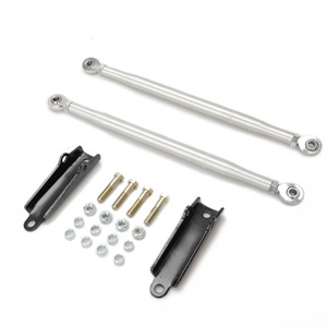 Barre de traction avant et arrière Honda Civic 92-95 CB-EG en fer noir 907 mm - Product Image 2