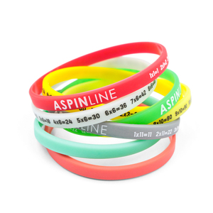 Pulsera de Silicona Personalizable al por Mayor con Grabado, Relieve, Impresión, Código QR Luminoso y Logotipo Personalizado - Product Image 1