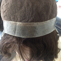 Perruque Courte Homme en Cheveux Humains Naturels de Qualité Supérieure pour Durabilité et Brillance, avec Dentelle Frontale et Bonnet Complet