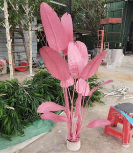 <span class=keywords><strong>Banane</strong></span> de <span class=keywords><strong>voyageur</strong></span> artificielle en pot décoration intérieure et extérieure plantes vertes adaptées à la décoration de bureau à domicile - Product Image 4