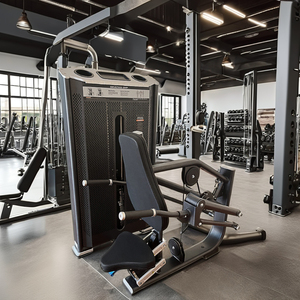 Máquina de Gimnasio para Ejercicios de Brazos con Placas de Acero, Tipo Dip Sentado, con Selección de Carga por Pin, para Entrenamiento Físico L8026A - Product Image 3