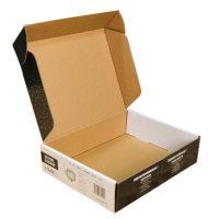 Cajas de Cartón Corrugado Impresas Personalizadas con Logotipo, Cajas de Envío Reciclables para Ropa y Zapatos