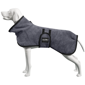 In Stock Microfiber Dog Bathrobe Set Made in Turkey 3 in 1 Pet <b>Grooming</b> Kit with Towel and <b>Glove</b> Quick Dry Absorbent Coat - Product Image 4