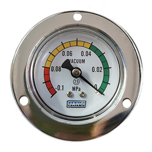 Manomètre axial Jang Y40ZT Y50ZT Y60ZT à montage sur panneau, pneumatique, pour vide, eau, huile, hydraulique - Product Image 1