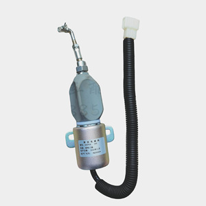 Válvula solenoide de corte de combustible Hanwen 05CF24 24V para excavadora, camión, autobús, generador diésel - Product Image 1