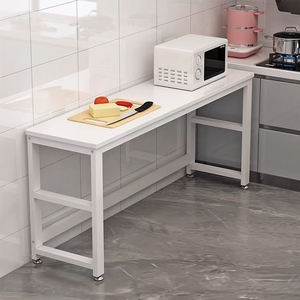 Mesa <span class=keywords><strong>de</strong></span> exhibición estrecha, estante <span class=keywords><strong>de</strong></span> almacenamiento <span class=keywords><strong>de</strong></span> cocina <span class=keywords><strong>de</strong></span> una sola capa, espacios pequeños, piso montado <span class=keywords><strong>en</strong></span> la pared, <span class=keywords><strong>alquiler</strong></span> <span class=keywords><strong>de</strong></span> casa, mesa <span class=keywords><strong>de</strong></span> corte <span class=keywords><strong>de</strong></span> cocina - Product Image 3