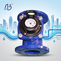 Medidor de Flujo de Agua de Gran Calibre de Precisión Clase 2 IP68, de Hierro Fundido, Instalación Horizontal, con Brida, MAP10 OEM, Certificado ISO