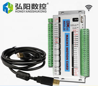 Carte de commande de mouvement Ethernet Mach3 4 axes MK4-ET, carte de commande CNC, contrôleur 2000 kHz