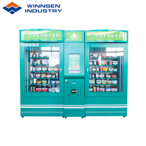 Yicun 24 Hours Self Service Pharmacy Medicine <b>Vending</b> <b>Machine</b> 22-inch Touch Screen Compressor Cooling Ce Certified Remote - Product Image 1