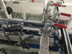 ZH-780 tự động hộp các tông sóng thư mục gluer Máy 1/2 & 4 lần 180 độ 3 nếp gấp 135 độ gỗ/kim loại trường hợp bao bì - Product Image 5