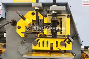 Hệ thống máy gia công sắt thủy lực công suất cao, đầy đủ chức năng đột, cắt, tạo rãnh và uốn, giá tốt nhất - Product Image 4