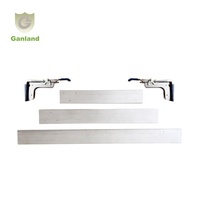 GL- 15614 Barre de chargement à cliquet pour conteneurs, barre de chargement logistique, planche à cliquet pour cargaison, barre en F pour remorque, pièces de carrosserie de camion