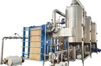 Sistem Kristalisasi Evaporatif Evaporator Film Jatuh MVR Hemat Energi untuk Gula Tebu