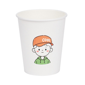 Vaso de papel de dibujos animados Ins 201 de 300 ml, desechable, para bebidas calientes, para uso comercial - Product Image 5