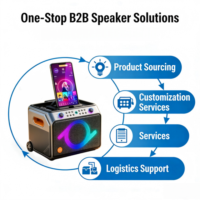 GENCE 14.1 Inch Android 14 2K Touchscreen RGB Aux Smart Audio for 5.0 12000mAh Battery for Multimedia Speakers Home Cinema