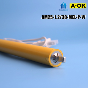 Motor Tubular Inteligente WiFi Tuya de 25 mm A-OK, Control por Voz a través de Aplicación, Compatible con Alexa y Google Home, Persianas Enrollables Electrónicas con Límite Electrónico Silencioso OEM - Product Image 4