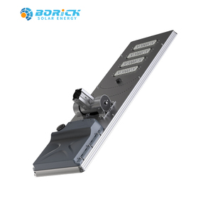 Lampe solaire de rue 100W adaptée, étanche IP67, en aluminium moulé sous pression, tout-en-un, LED, pour extérieur - Product Image 3