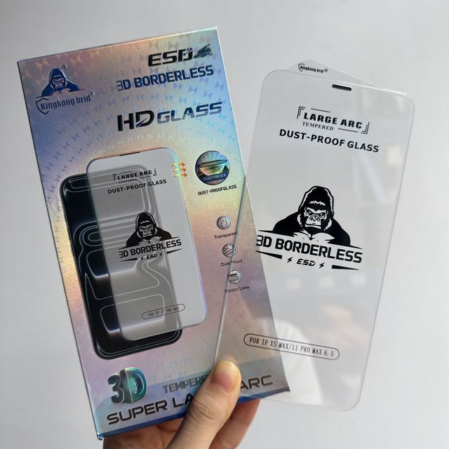 3D Borderless Tempered Glass for iphone 17 Pro Max HD-Black Transparent Screen Protector for iphone 18 Pro Max 18 Pro 17 16 15