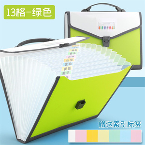 Sản xuất Giá khuyến mại văn phòng phụ nữ Nguồn cung cấp không thấm nước <span class=keywords><strong>PP</strong></span> 13 Pocket A4 thư mục tập tin rõ ràng thư nhựa <span class=keywords><strong>PP</strong></span> túi tài liệu - Product Image 5