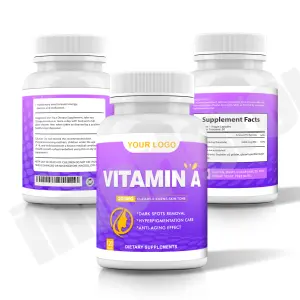 Nhãn hiệu riêng mắt sức khỏe bổ sung vitamin A beta-carotene OEM vitamin A viên nang