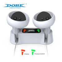 Station de charge DOBE RGB, support de charge pour manette Oculus Quest2, accessoires de console de jeu VR