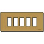 Placa de aluminio con cierre de bronce, 16.6 pulgadas de largo, 7.5 pulgadas de ancho, 0.6 pulgadas de alto, accesorio para cableado - Product Image 1