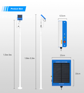 Không Dây Năng Lượng Mặt Trời Van Trạm Điều Khiển Xung Solenoid Van Hệ Thống Điều Khiển DC9V-24V Solenoid Bộ Giải Mã 4G Van Điều Khiển - Product Image 3