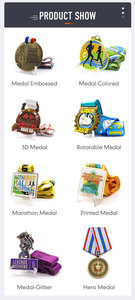 Medalla Giratoria Personalizada de Metal Esmaltado con Cinta para Recuerdo de Turquía, para Carreras de 5 km, 10 km y Medio Maratón - Product Image 5