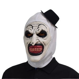 Proveedor para Fiestas Máscara de Disfraz de Art de <span class=keywords><strong>Terrifier</strong></span> Halloween Película de Terror Cosplay Látex Payaso Aterrador Prop Decoración para Adulto - Product Image 6