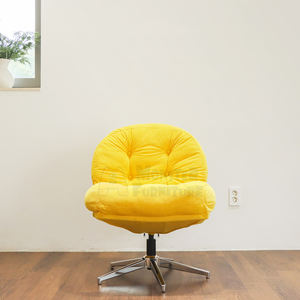 ชุดเก้าอี้และออตโตมัน Le Muse ฐาน 5 ดาว แข็งแรง ปรับความสูงได้ ผ้ากำมะหยี่นุ่มสบาย ทันสมัย ใช้งานได้หลากหลาย - Product Image 3