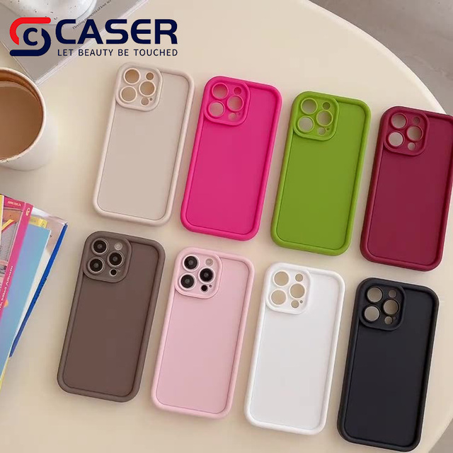 Premium TPU Phone Case for All iPhone Models - Shockproof, Anti-Scratch, Anti-Fingerprint Protective Case