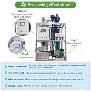 Máquina para Hacer Hielo en Tubo de 150 kg, 1000 kg, Tubo de Hielo de 25, 40, 85 Toneladas, 3T, 5T, 1 Tonelada, Precio de la Máquina - Product Image 5