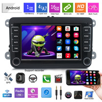 7 "voiture GPS Navi stéréo Radio lecteur Android pour VW Golf 5/6 Passat Tiguan Polo Jetta siège